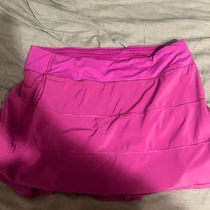 lulu lemon pace rival mise rise skirt size 10